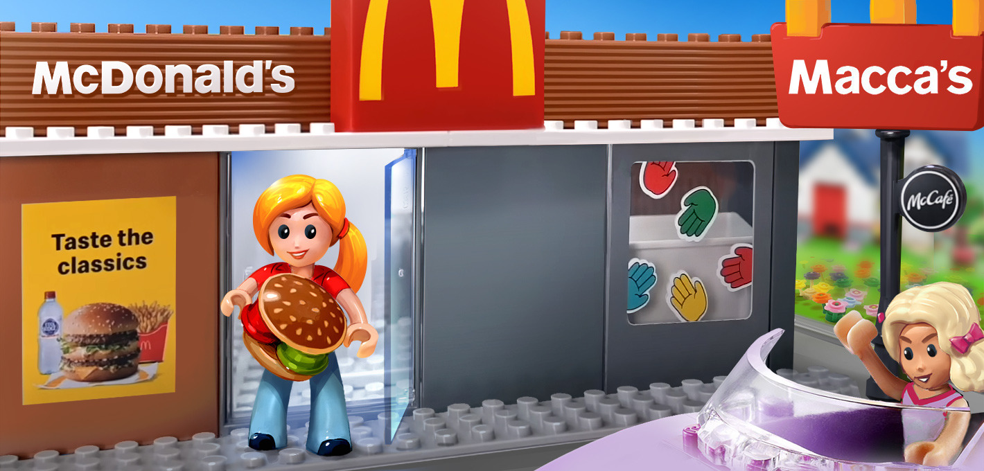 McDonalds | Macca's Makers Charitable Brick Set | NovaBrix